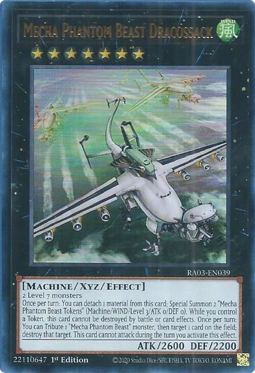 Image for Mecha Phantom Beast Dracossack (UR) (RA03-EN039) - YuGiOh