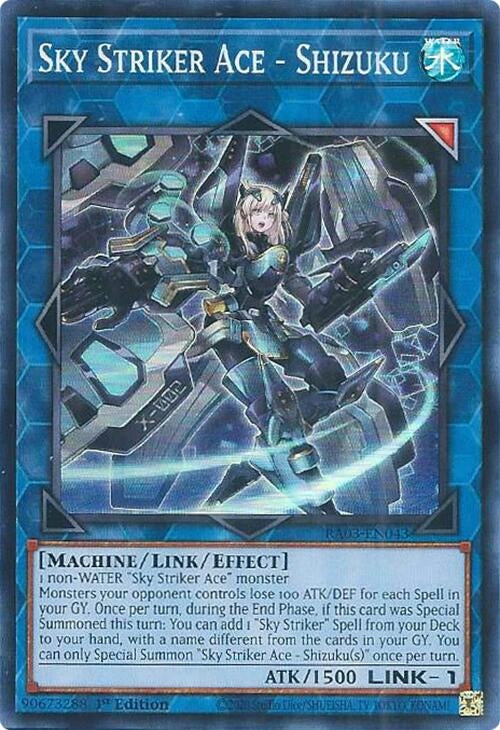 Image for Sky Striker Ace - Shizuku (RA03-EN043) - YuGiOh