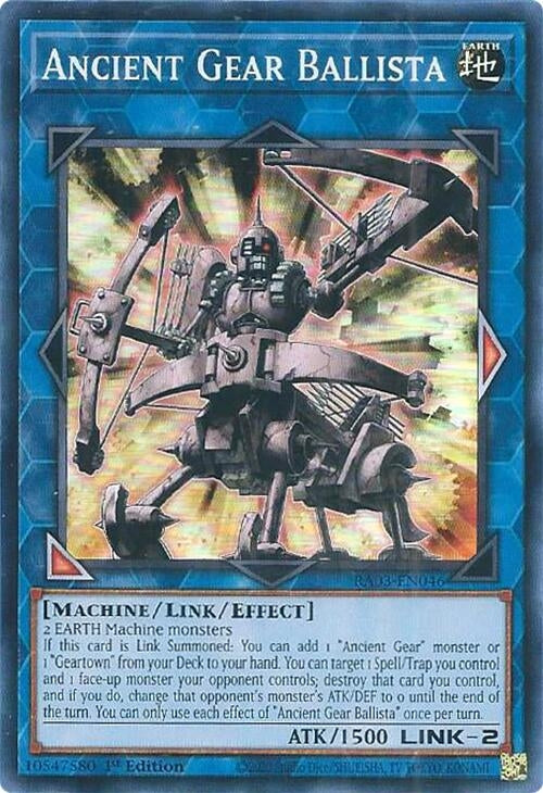 Image for Ancient Gear Ballista (RA03-EN046) - YuGiOh