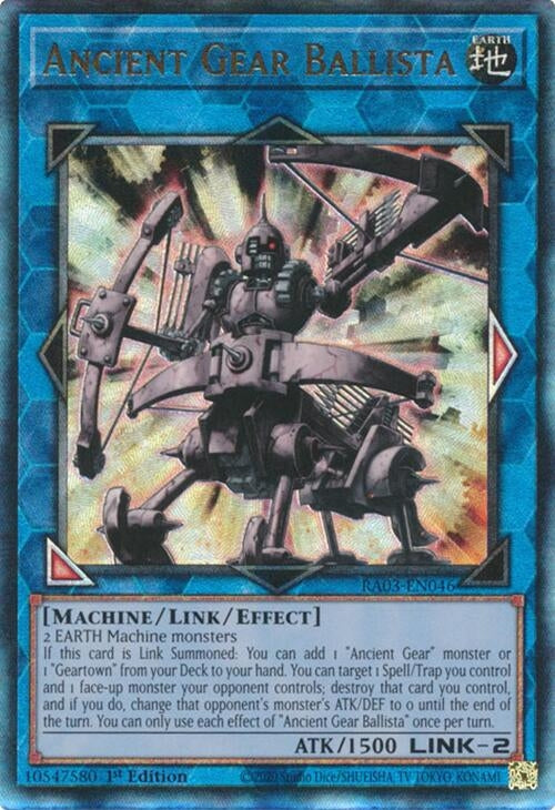 Ancient Gear Ballista (PUR) (RA03-EN046)
