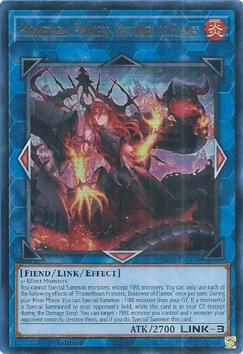 Image for Promethean Princess, Bestower of Flames (UR) (RA03-EN050) - YuGiOh