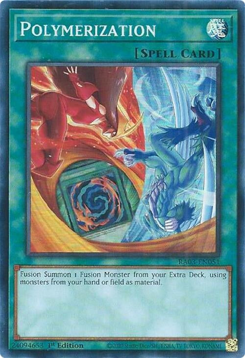 Image for Polymerization (B) (HERO Art) (RA03-EN051) - YuGiOh