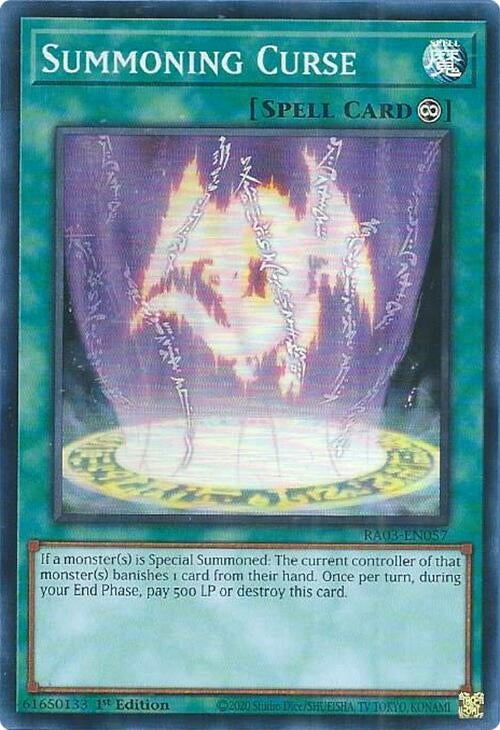 Image for Summoning Curse (RA03-EN057) - YuGiOh