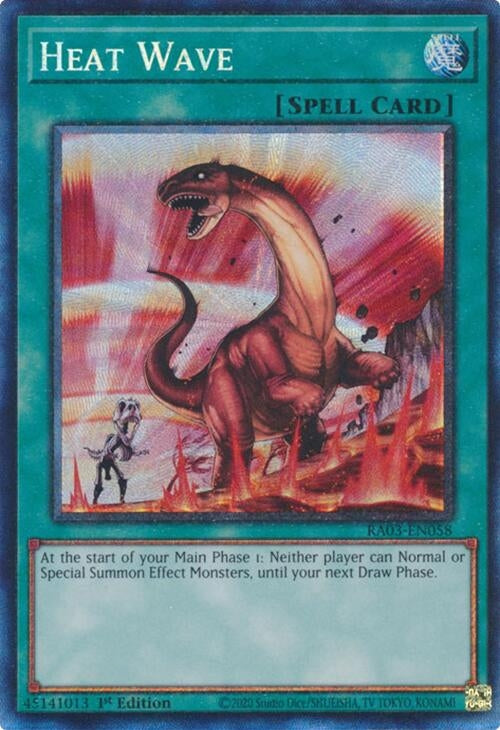 Image for Heat Wave (PCR) (RA03-EN058) - YuGiOh