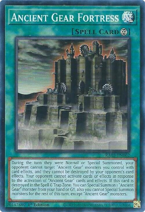 Image for Ancient Gear Fortress (RA03-EN062) - YuGiOh