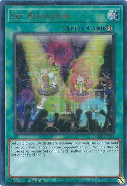 Image for Set Rotation (UR) (RA03-EN065) - YuGiOh