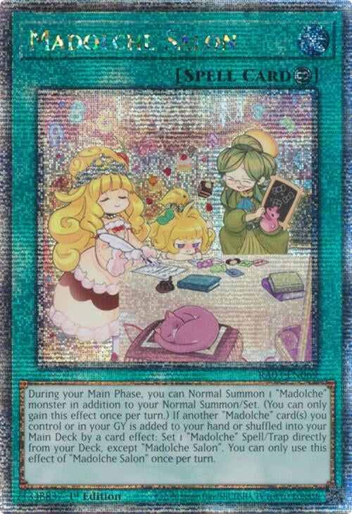 Image for Madolche Salon (Quarter Century Secret Rare) (RA03-EN069) - YuGiOh