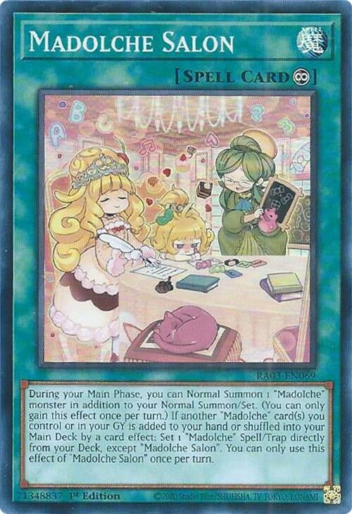 Image for Madolche Salon (RA03-EN069) - YuGiOh