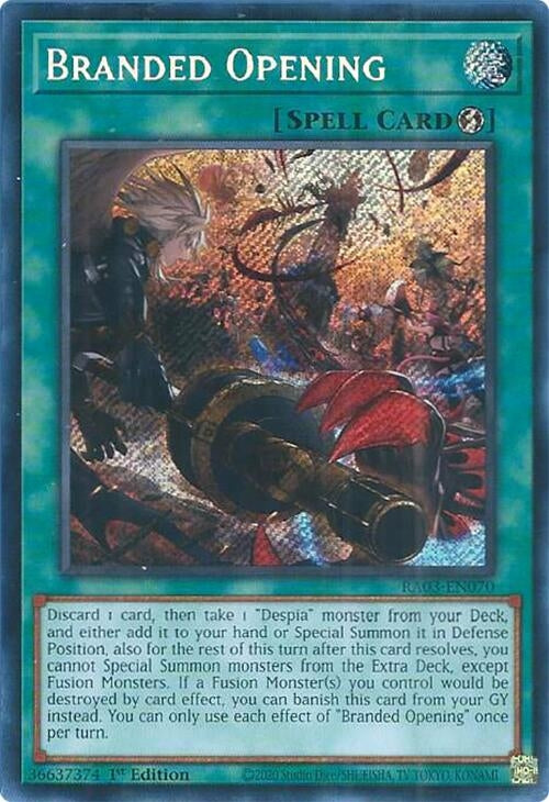 Image for Branded Opening (Secret Rare) (RA03-EN070) - YuGiOh