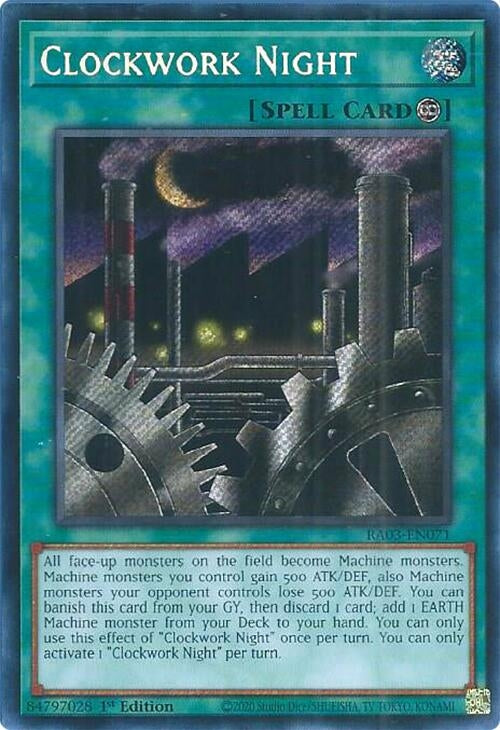 Image for Clockwork Night (Secret Rare) (RA03-EN071) - YuGiOh