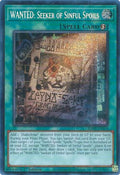 Image for WANTED: Seeker of Sinful Spoils (Secret Rare) (RA03-EN074) - YuGiOh