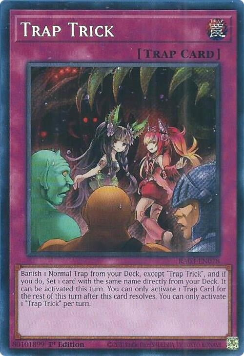 Image for Trap Trick (Secret Rare) (RA03-EN078) - YuGiOh
