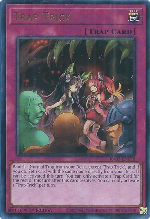 Image for Trap Trick (UR) (RA03-EN078) - YuGiOh