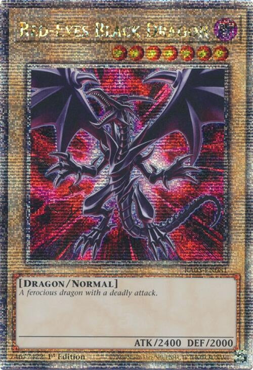 Image for Red-Eyes Black Dragon (Quarter Century Secret Rare) (RA03-EN081) - YuGiOh