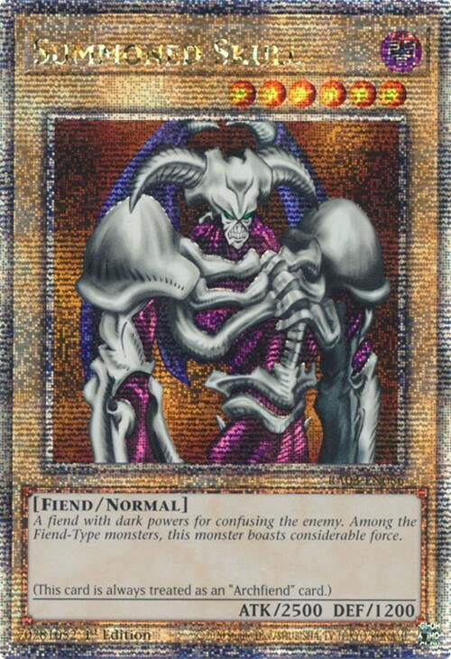 Image for Summoned Skull (Quarter Century Secret Rare) (RA03-EN086) - YuGiOh