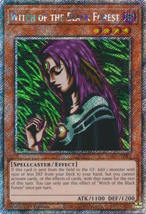 Witch of the Black Forest (Platinum Secret Rare) (RA03-EN091)