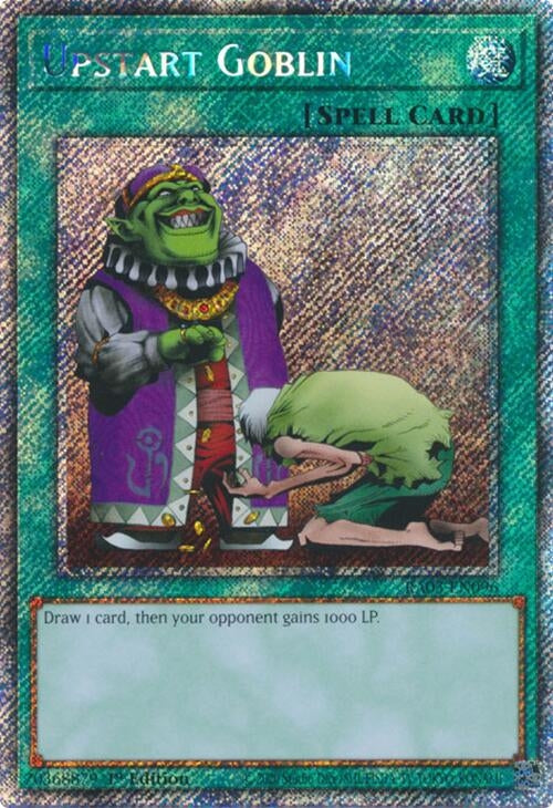 Upstart Goblin (Platinum Secret Rare) (RA03-EN096)