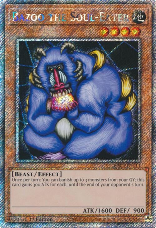 Bazoo the Soul-Eater (Platinum Secret Rare) (RA03-EN111)