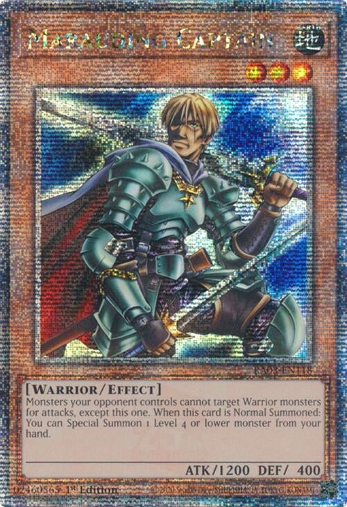 Image for Marauding Captain (Quarter Century Secret Rare) (RA03-EN118) - YuGiOh
