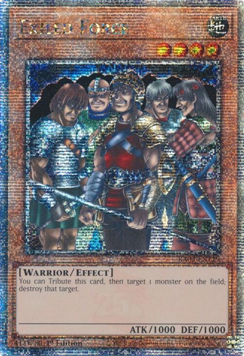 Image for Exiled Force (Quarter Century Secret Rare) (RA03-EN119) - YuGiOh