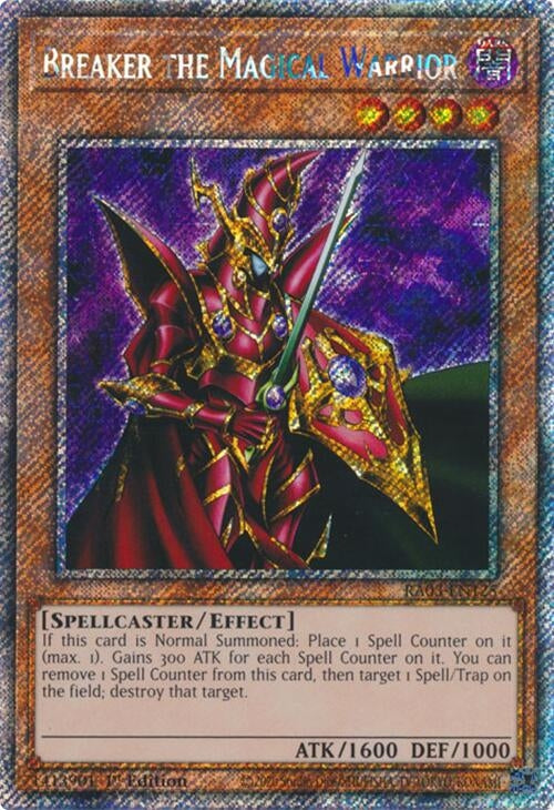 Breaker the Magical Warrior (Platinum Secret Rare) (RA03-EN125)