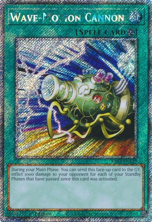 Wave-Motion Cannon (Platinum Secret Rare) (RA03-EN127)