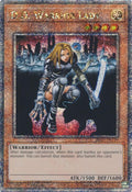 Image for D.D. Warrior Lady (Quarter Century Secret Rare) (RA03-EN129) - YuGiOh