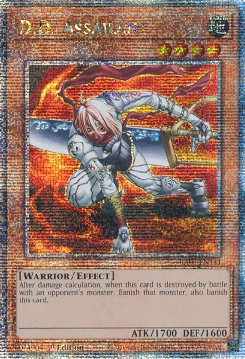 Image for D.D. Assailant (Quarter Century Secret Rare) (RA03-EN141) - YuGiOh