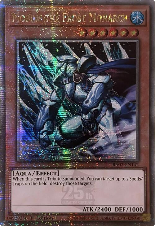 Image for Mobius the Frost Monarch (Quarter Century Secret Rare) (RA03-EN142) - YuGiOh