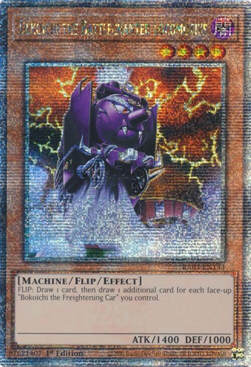 Image for Dekoichi the Battlechanted Locomotive (Quarter Century Secret Rare) (RA03-EN144) - YuGiOh