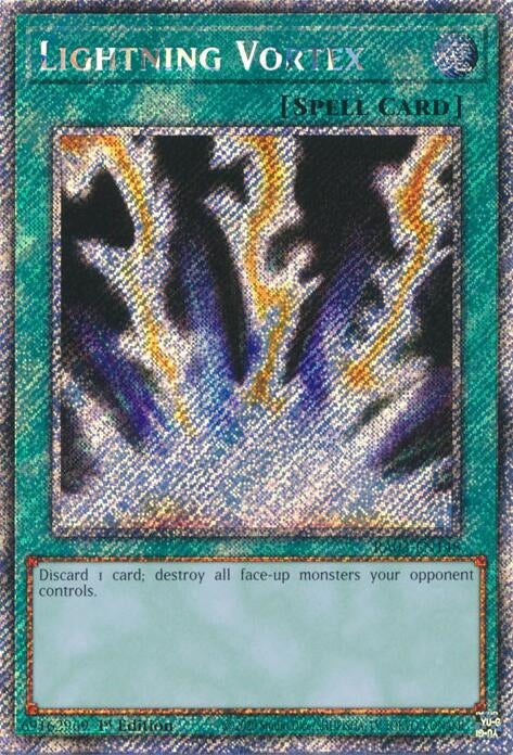Lightning Vortex (Platinum Secret Rare) (RA03-EN148)