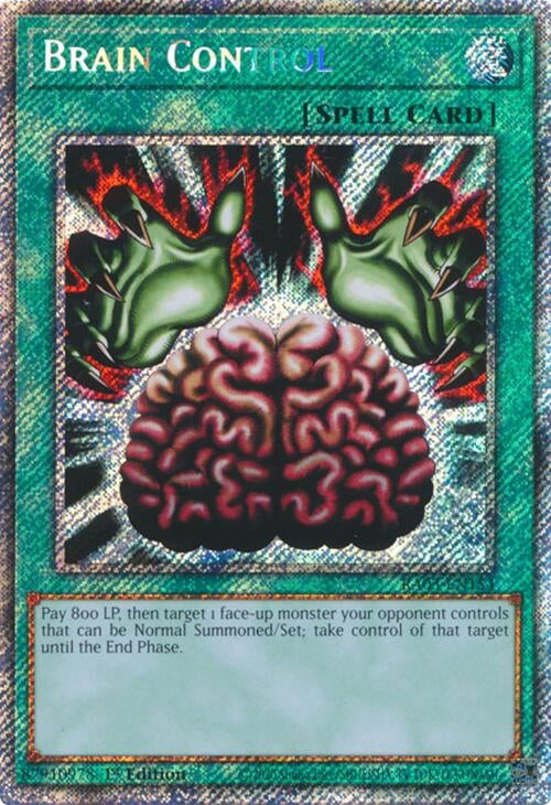Brain Control (Platinum Secret Rare) (RA03-EN154)