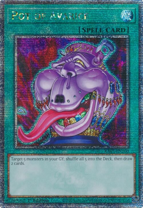Image for Pot of Avarice (Quarter Century Secret Rare) (RA03-EN160) - YuGiOh