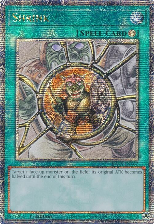 Image for Shrink (Quarter Century Secret Rare) (RA03-EN162) - YuGiOh