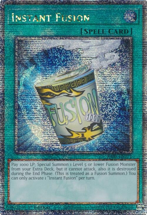 Image for Instant Fusion (Quarter Century Secret Rare) (RA03-EN171) - YuGiOh