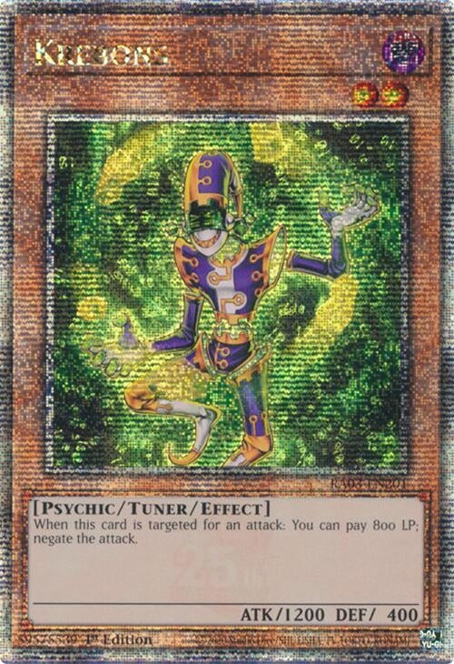 Image for Krebons (Quarter Century Secret Rare) (RA03-EN201) - YuGiOh