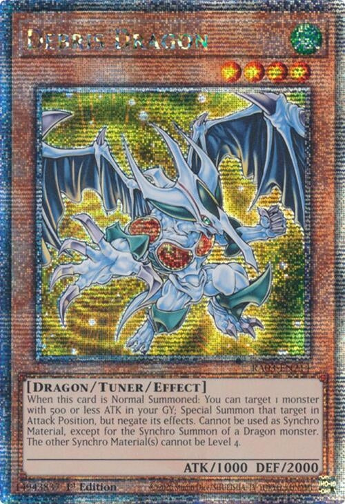 Image for Debris Dragon (Quarter Century Secret Rare) (RA03-EN214) - YuGiOh