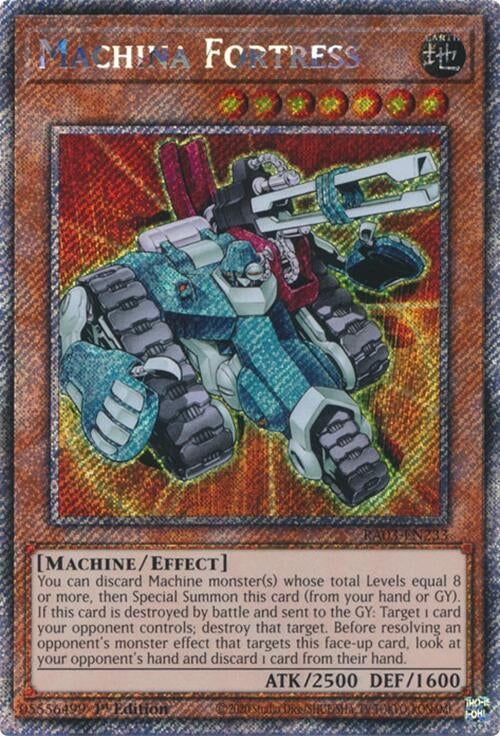 Machina Fortress (Platinum Secret Rare) (RA03-EN233)