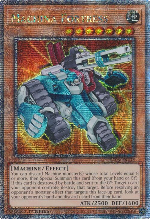 Image for Machina Fortress (Quarter Century Secret Rare) (RA03-EN233) - YuGiOh