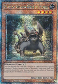 Image for Reactan, Dragon Ruler of Pebbles (Quarter Century Secret Rare) (RA03-EN254) - YuGiOh
