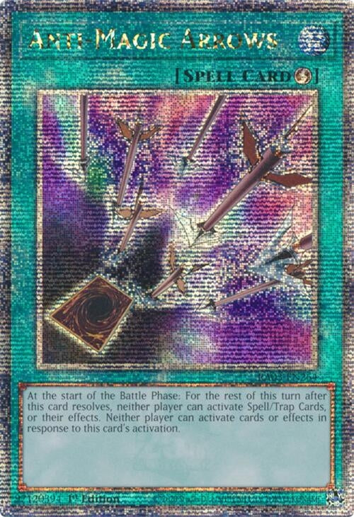Anti-Magic Arrows (Quarter Century Secret Rare) (RA03-EN264)