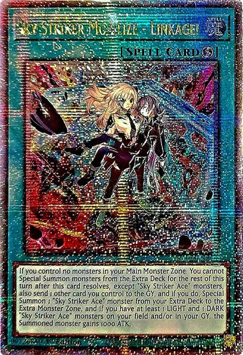 Image for Sky Striker Mobilize - Linkage! (Quarter Century Secret Rare) (RA03-EN274) - YuGiOh