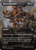 Image for Hero's Downfall (Borderless) (319) (Foundations) - Magic: The Gathering