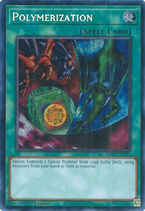 Image for Polymerization (A) (Alternate Art) (Secret Rare) (RA03-EN051) - YuGiOh
