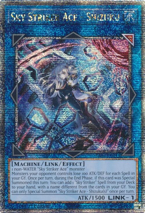 Image for Sky Striker Ace - Shizuku (Alternate Art) (Quarter Century Secret Rare) (RA03-EN043) - YuGiOh