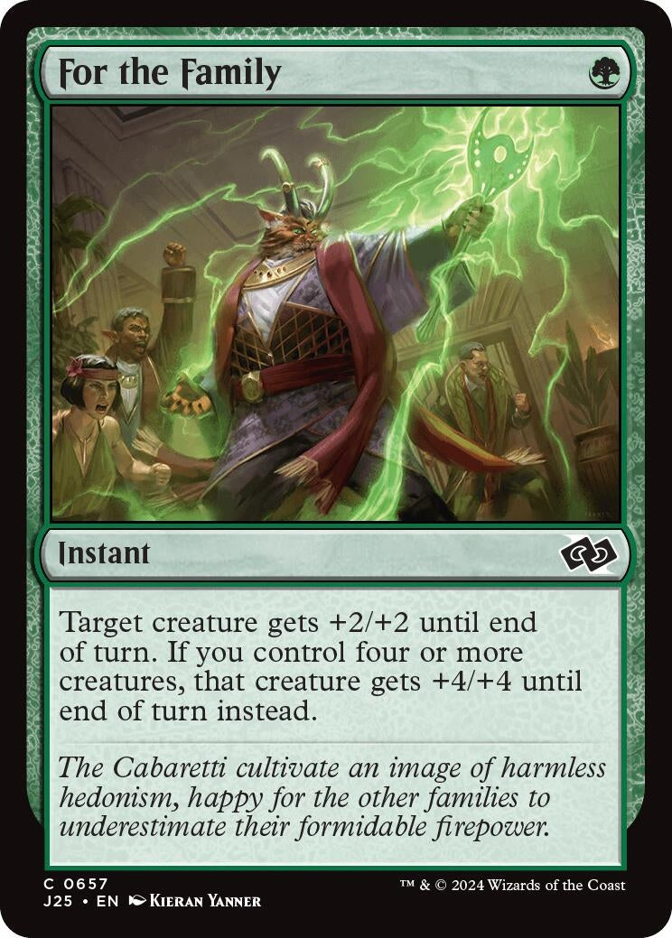 Image for For the Family (657) (Foundations Jumpstart) - Magic: The Gathering