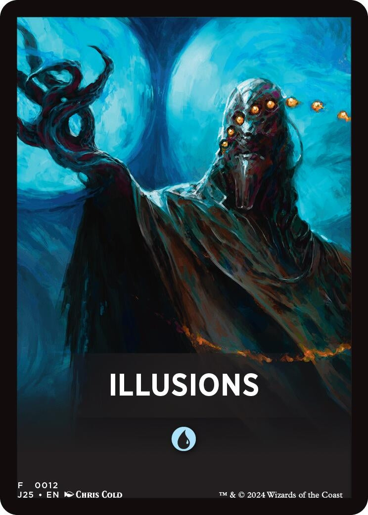 Image for Illusions Theme Card (12) (Foundations Jumpstart) - Magic: The Gathering