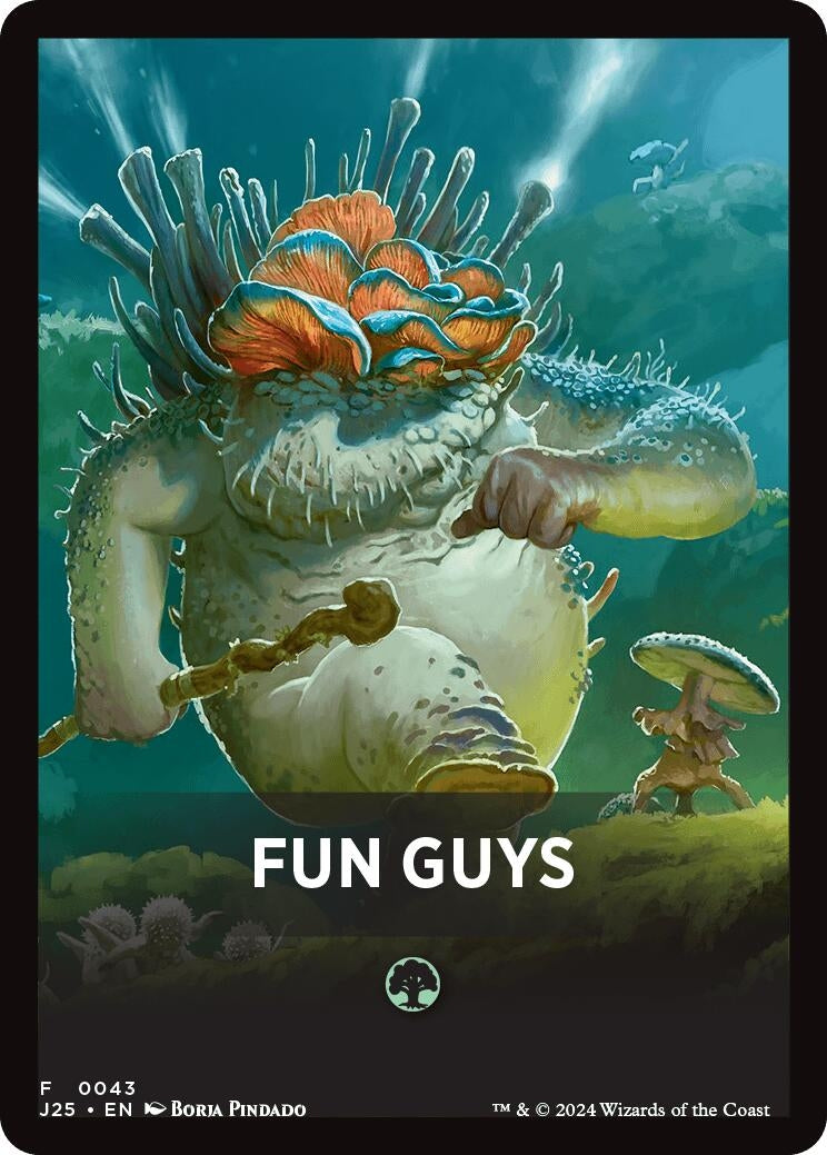 Image for Fun Guys Theme Card (43) (Foundations Jumpstart) - Magic: The Gathering