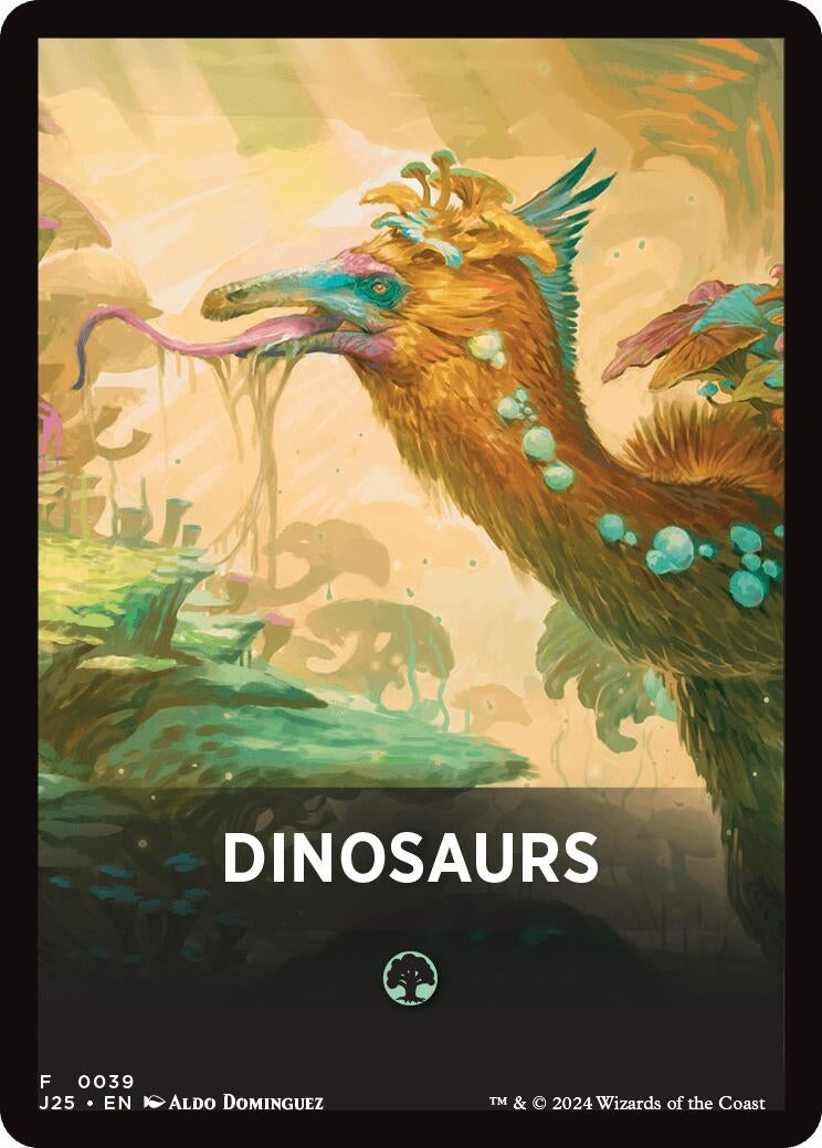 Image for Dinosaurs Theme Card (39) (Foundations Jumpstart) - Magic: The Gathering