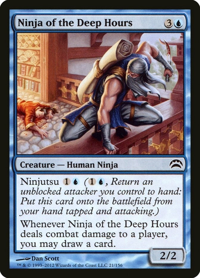 Image for Ninja of the Deep Hours (21) (Planechase 2012) - Magic: The Gathering